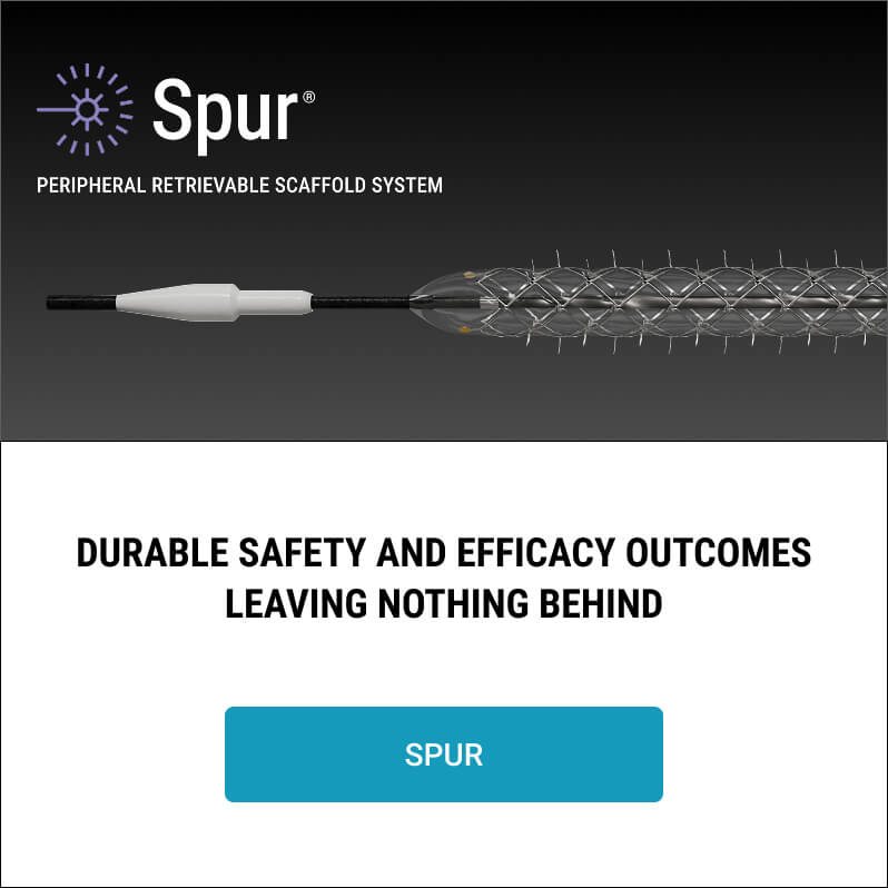 Spur Peripheral Retreivable Scaffold System Reflow Medical