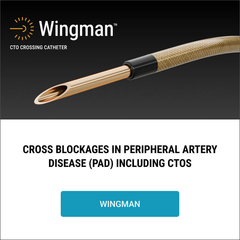 Wingman CTO Crossing Catheter Reflow Medical